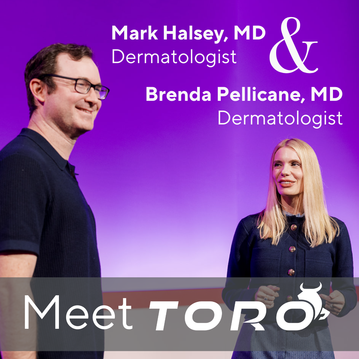 headshot of Dr. Mark Halsey, MD, and Dr. Brenda Pellicane, MD