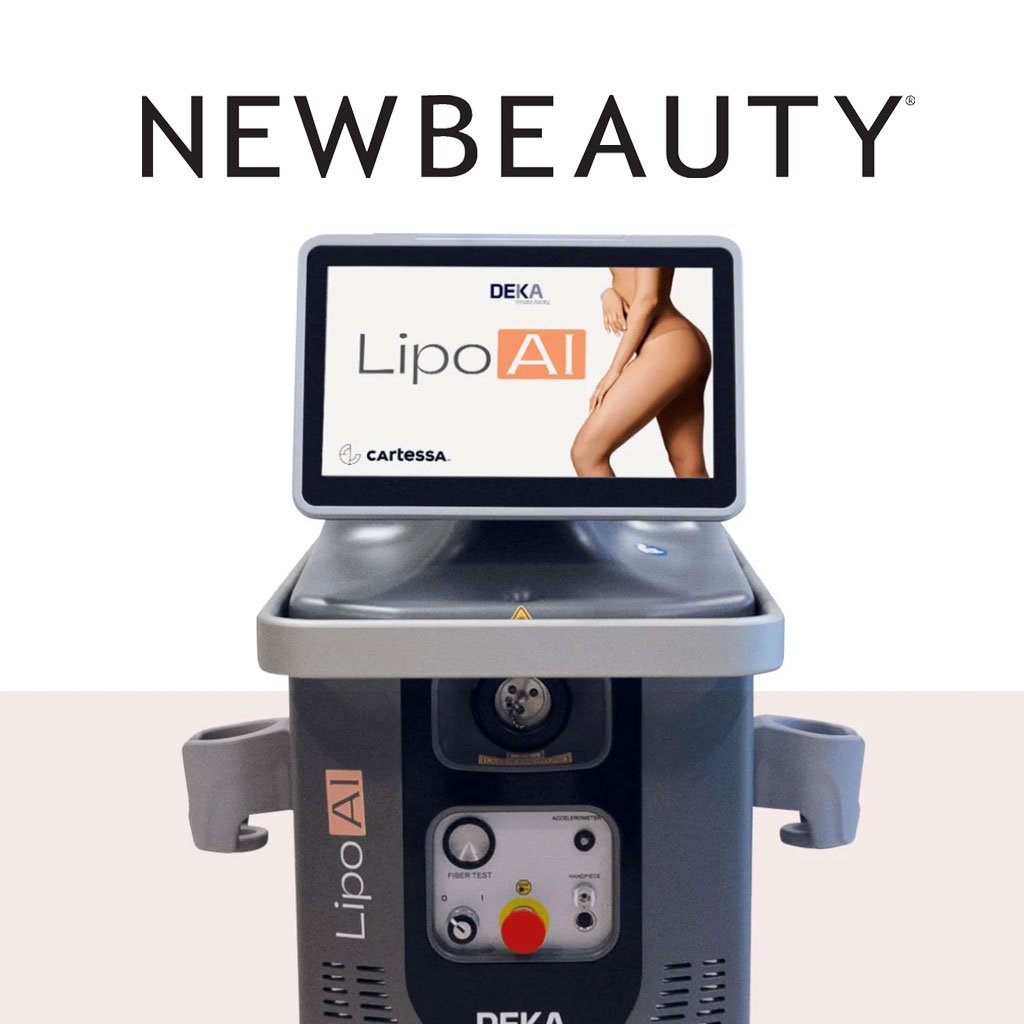 product shot of lipo ai machine featured on new beauty