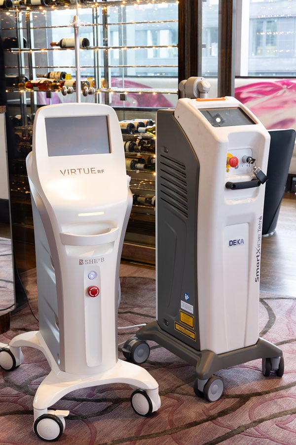 virtue rf and cool peel machine